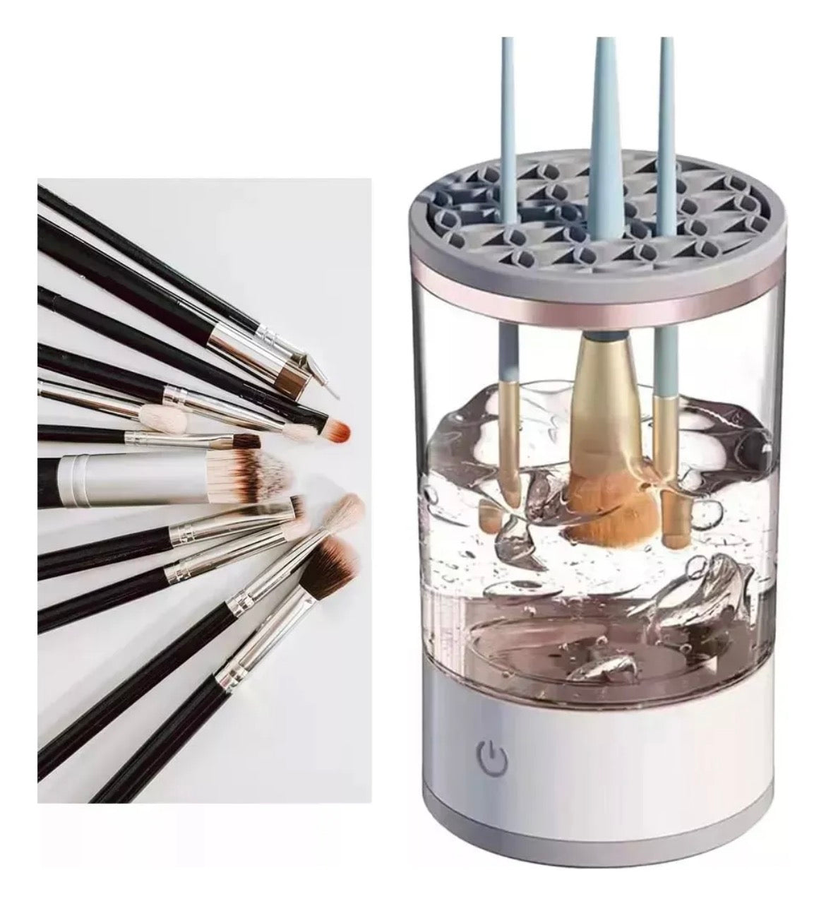 PACK 2X1 LIMPIADOR DE BROCHAS ELÉCTRICO